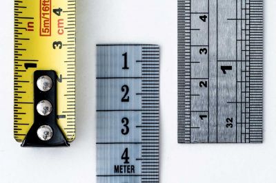 rulers and tape measure