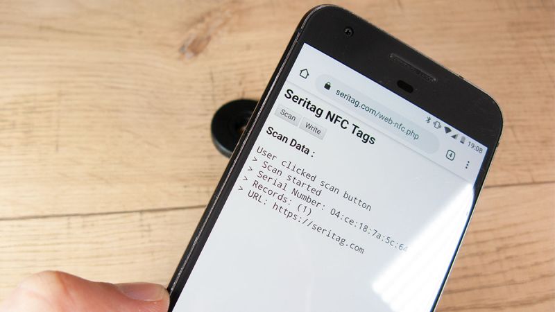 How to share Wi-Fi with an NFC tag - Seritag