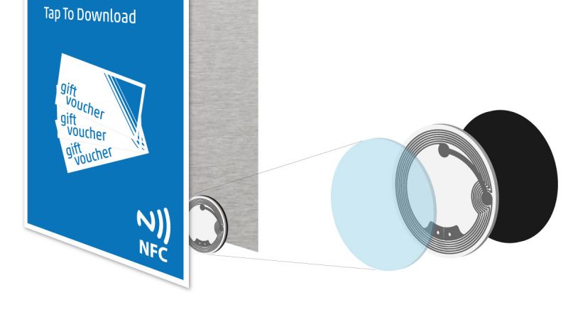 Ferrite adhésif pour Tags NFC Anti-Métal - Shop NFC