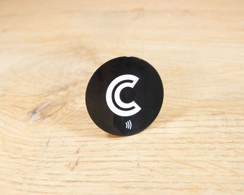 Image of On-Metal Custom Print Labels NFC Tag