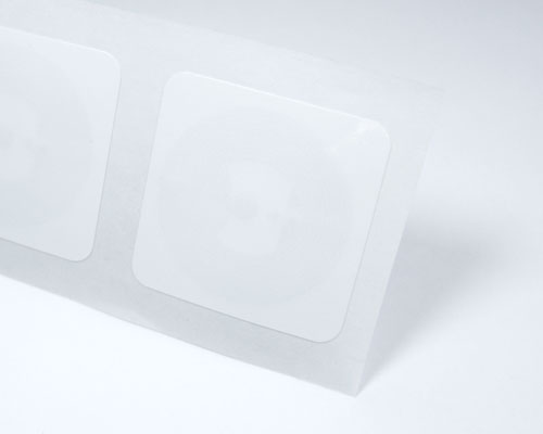 Image of 29mm Square White NTAG213 NFC Tag