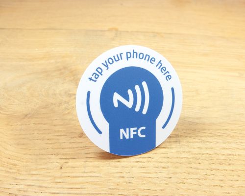 Image of Custom Print NFC Badge NFC Tag