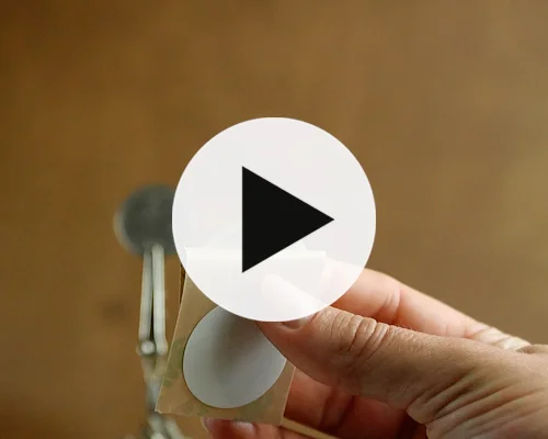 video of 28mm Tamper Tag NTAG424