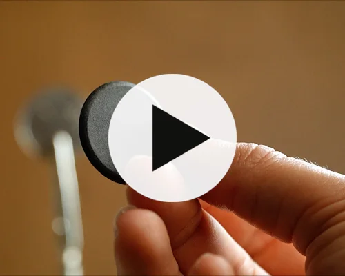 video of 26mm PPS Disc Tag NTAG424