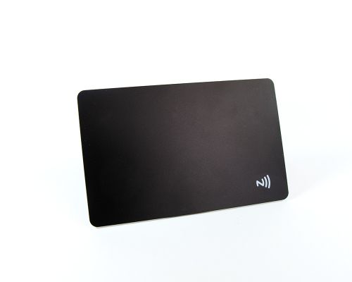 Image of Black PVC Card Icon NTAG424 NFC Tag