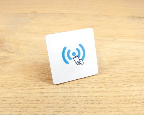 Image of Fridge Magnet Custom Print NFC Tag