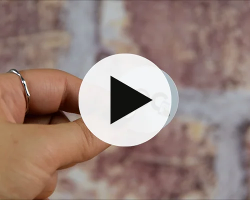 video of Asset NFC Tag On-Metal Round