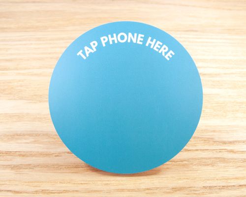 Image of PVC Plate Tag On Metal NFC Tag