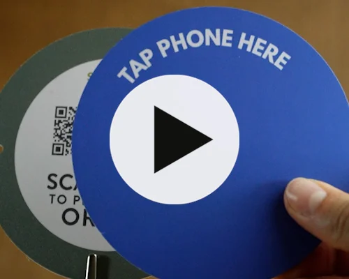 video of PVC Plate Tag On-Metal