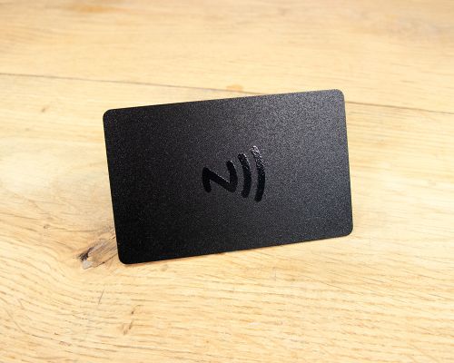 Image of Connect Card Black NTAG424 NFC Tag