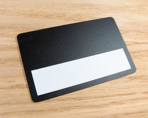 Side view of the NFC Signature strip Connect Card