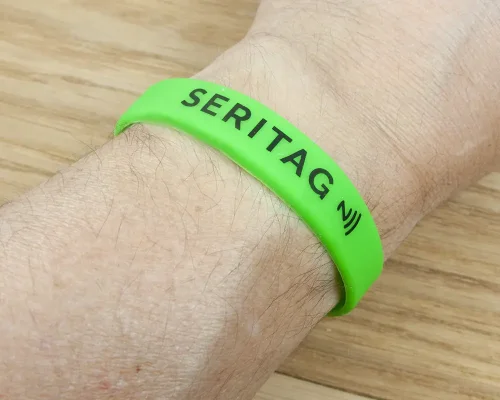 Image of Slim Silicone NFC Wristband NFC Tag