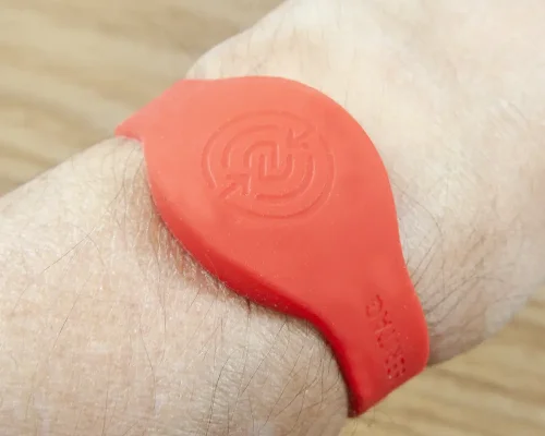 Image of Oval Silicone NFC Wristband NFC Tag