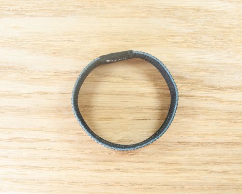 Side view of the NFC Elastic Fabric NFC Wristband