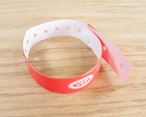 Side view of the NFC Slim Flex NFC Wristband