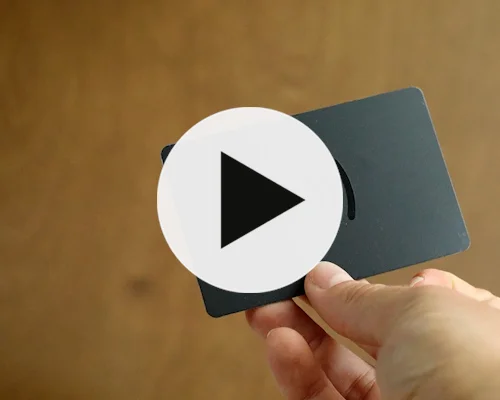 video of Connect Card Black NTAG215