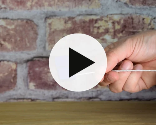 video of Rounded Flag NFC Metal Cable Tie