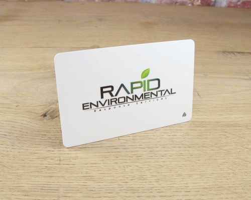 Close up image of an NFC NFC Adhesive Card (On-Metal)