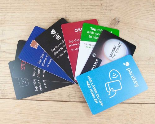 Image of NFC Custom PVC Card NTAG215