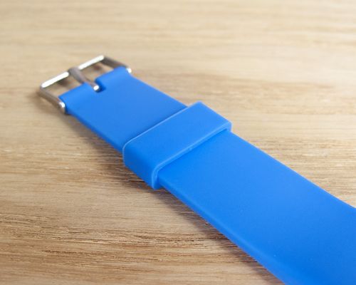 Detail of an NFC Flat Adjustable NFC Wristband