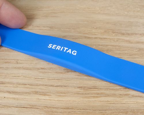 Side view of the NFC Flat Adjustable NFC Wristband