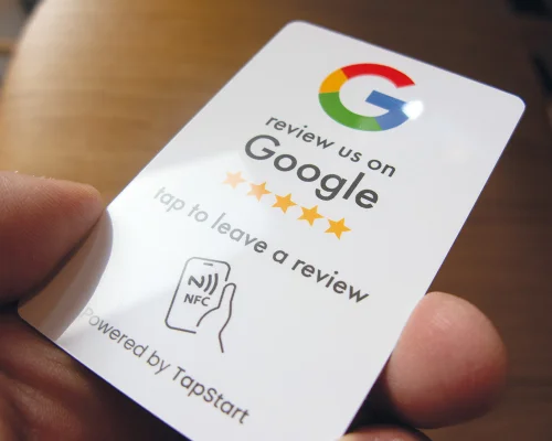 Image of Google Review Carry Card NFC tag