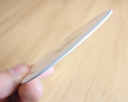 Detail of an NFC Google Dome Review Plate