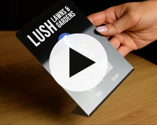 video of Custom Print Review Stand