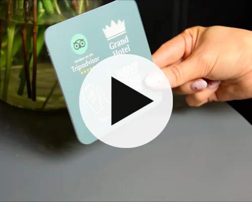 video of Custom Print Review Square Plate