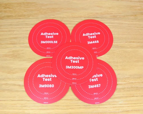 Side view of the NFC Church NFC Tag Sample Pack
