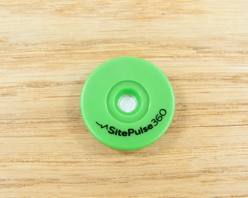 Side view of the NFC Custom Order Warehouse Tag