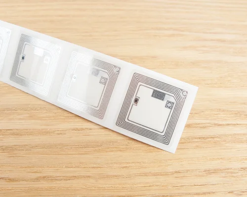 Image of 35mm Clear NTAG424 NFC tag