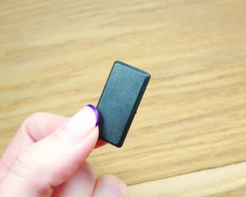 Close up image of an NFC 30x15mm PPS Disc Tag