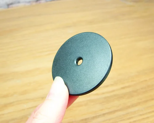 Side view of the NFC 50mm PPS Disc Tag