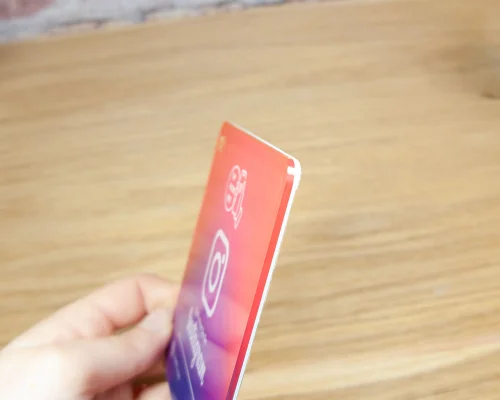 Side view of the NFC Outdoor Table Ordering Tag