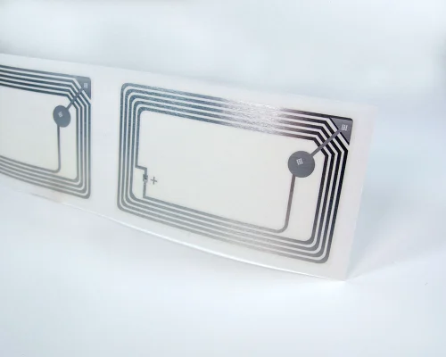 Image of 48x78mm Clear NTAG213 NFC Tag