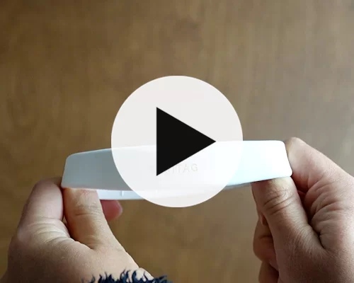 video of Classic Silicone NFC Wristband
