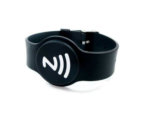 Image of Silicone Event Wristband NFC Tag